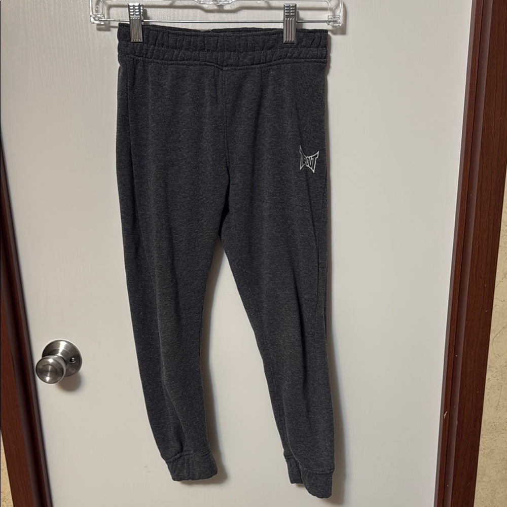 Tapout Kids Gray Jogger Pants Size 8